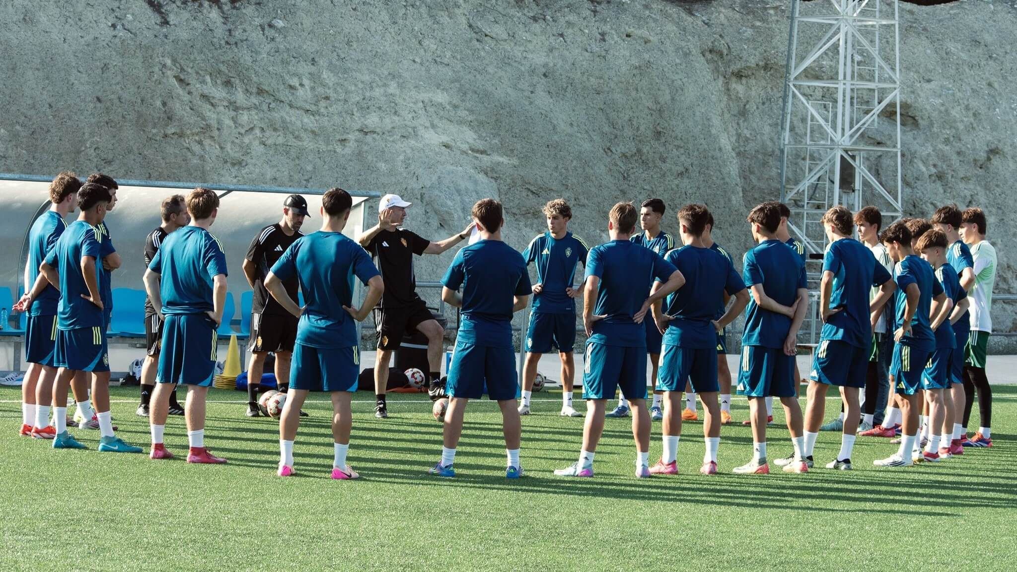 Real Zaragoza DHJ, uno de los equipos que más ojeadores recibe.