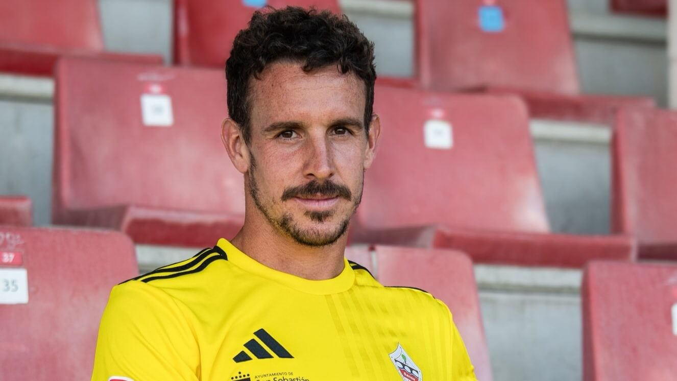  Alberto Lejárraga, portero del UD Sanse.