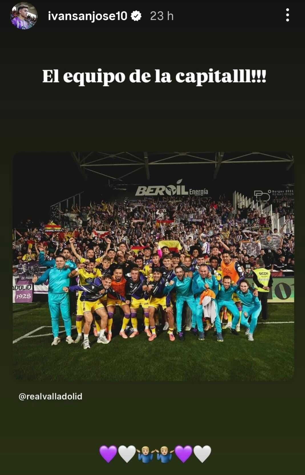 Historia de Chuki tras ganar en El Plantío.