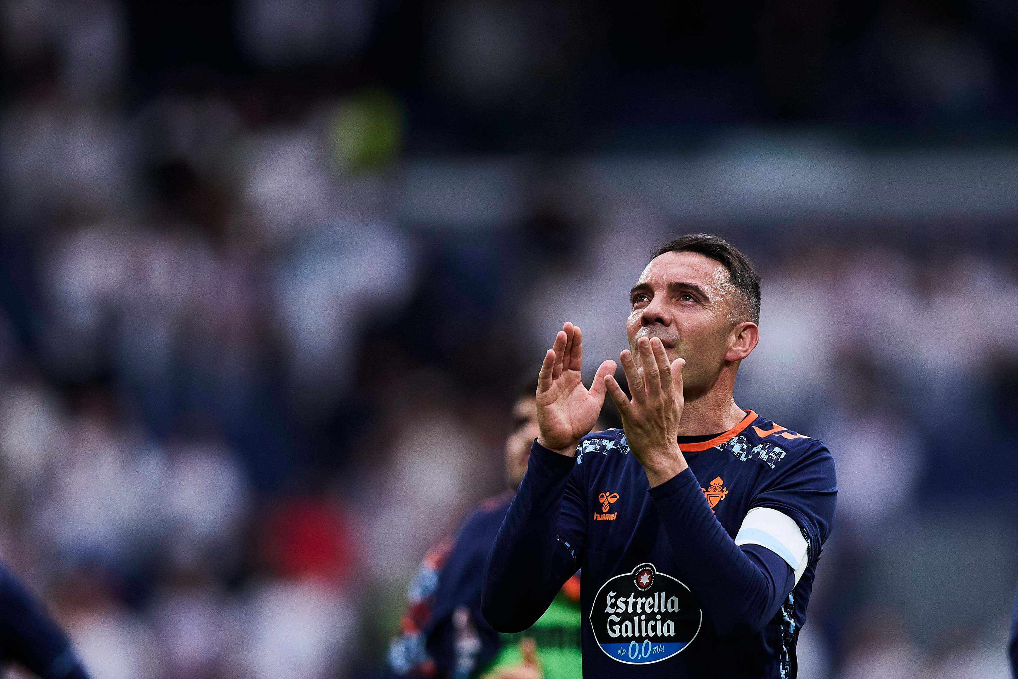 Iago Aspas, en un partido del Celta.