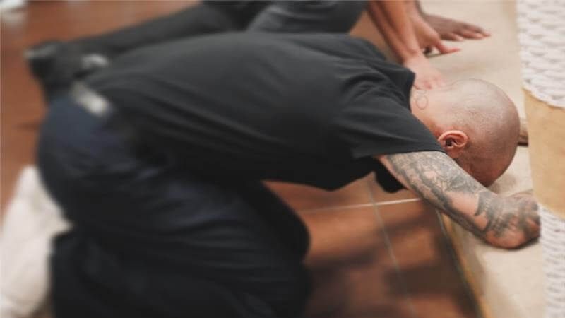  Dani Alves en la Iglesia Elim Girona