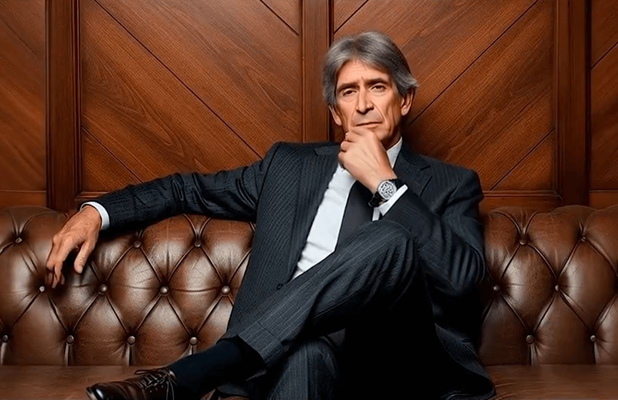 Imagen de Pellegrini en el 'bar del Betis'