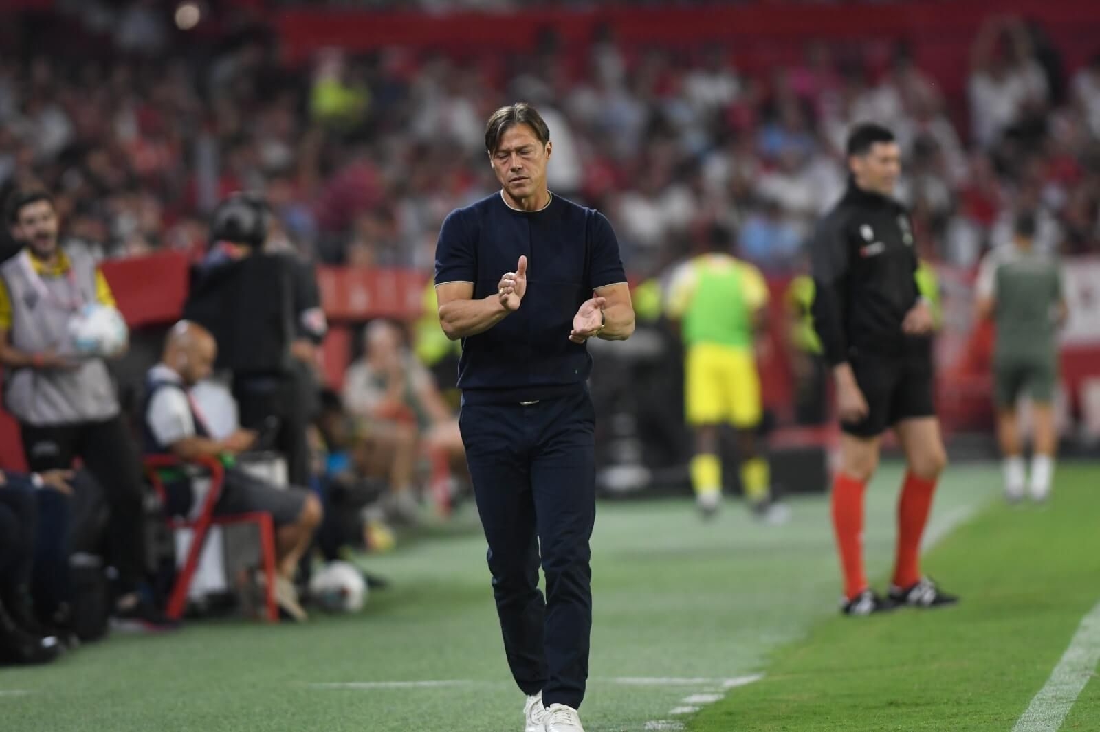  Matías, Almeyda, ante el Villarreal.