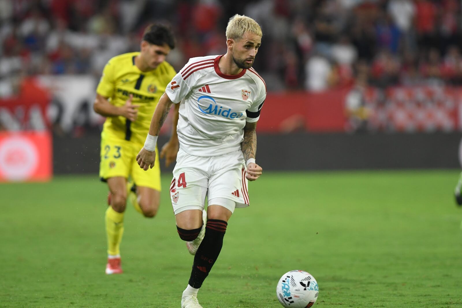 Adnan Januzaj, ante el Villarreal.