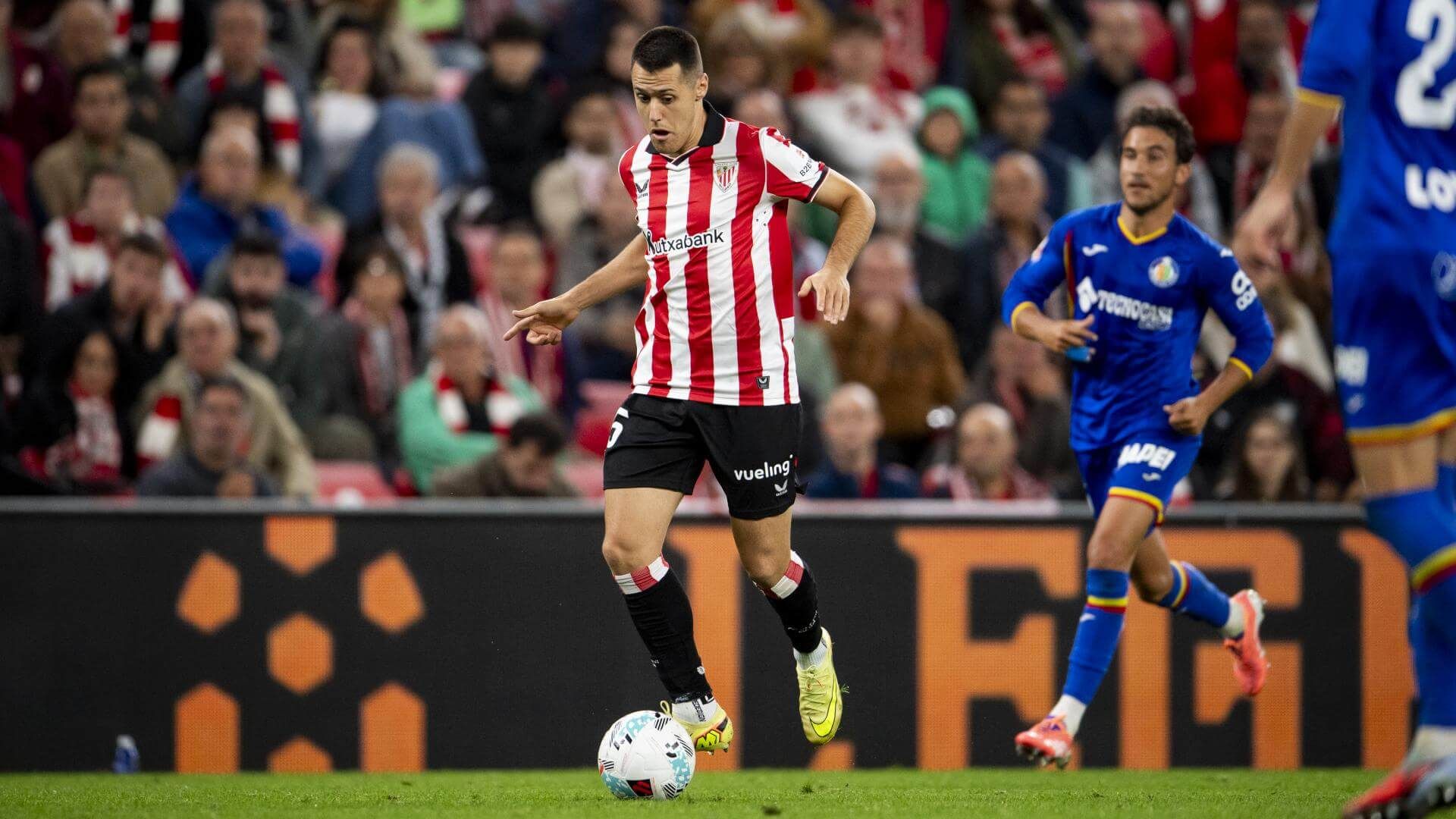 Minutos de Urko Izeta ante el Getafe en San Mamés.