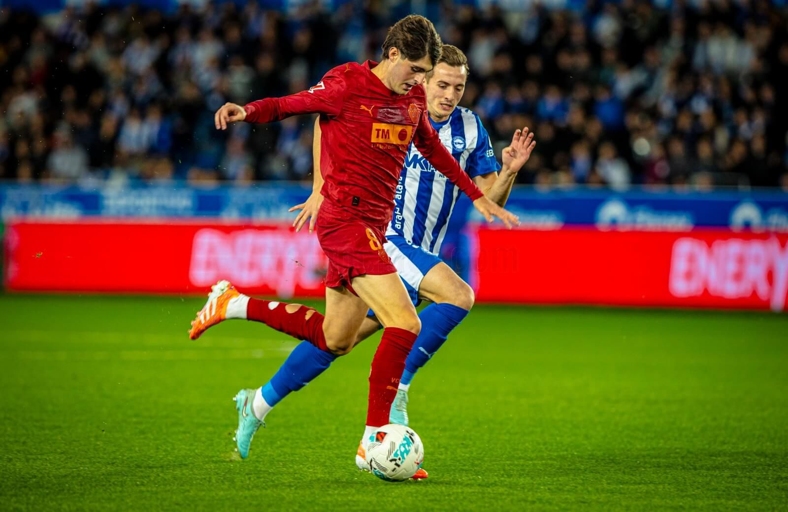 Javi Guerra en Vitoria