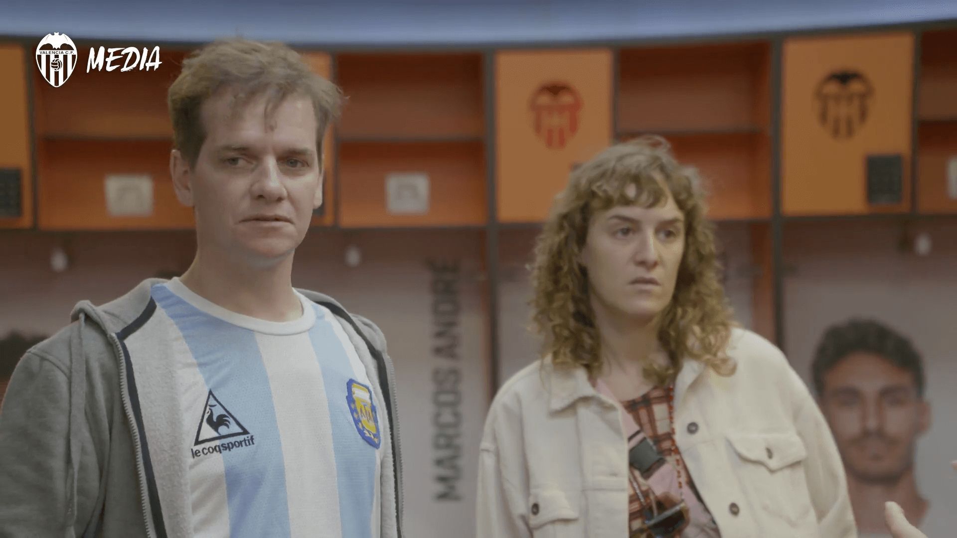  Jero Feixas en Valencia junto a José de Cabo, su esposa