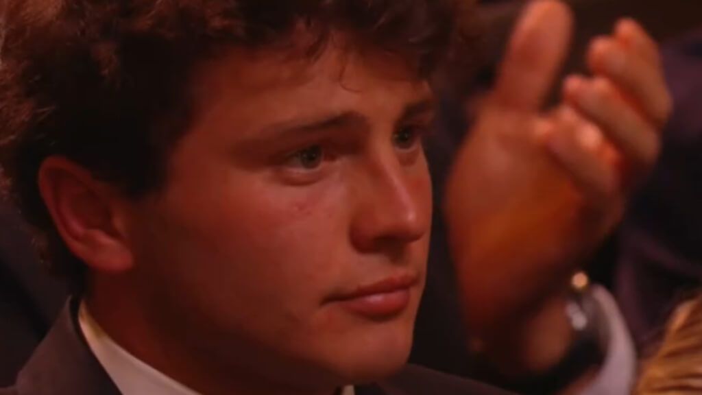  Joao Neves en la gala del Balón de Oro (Movistar)