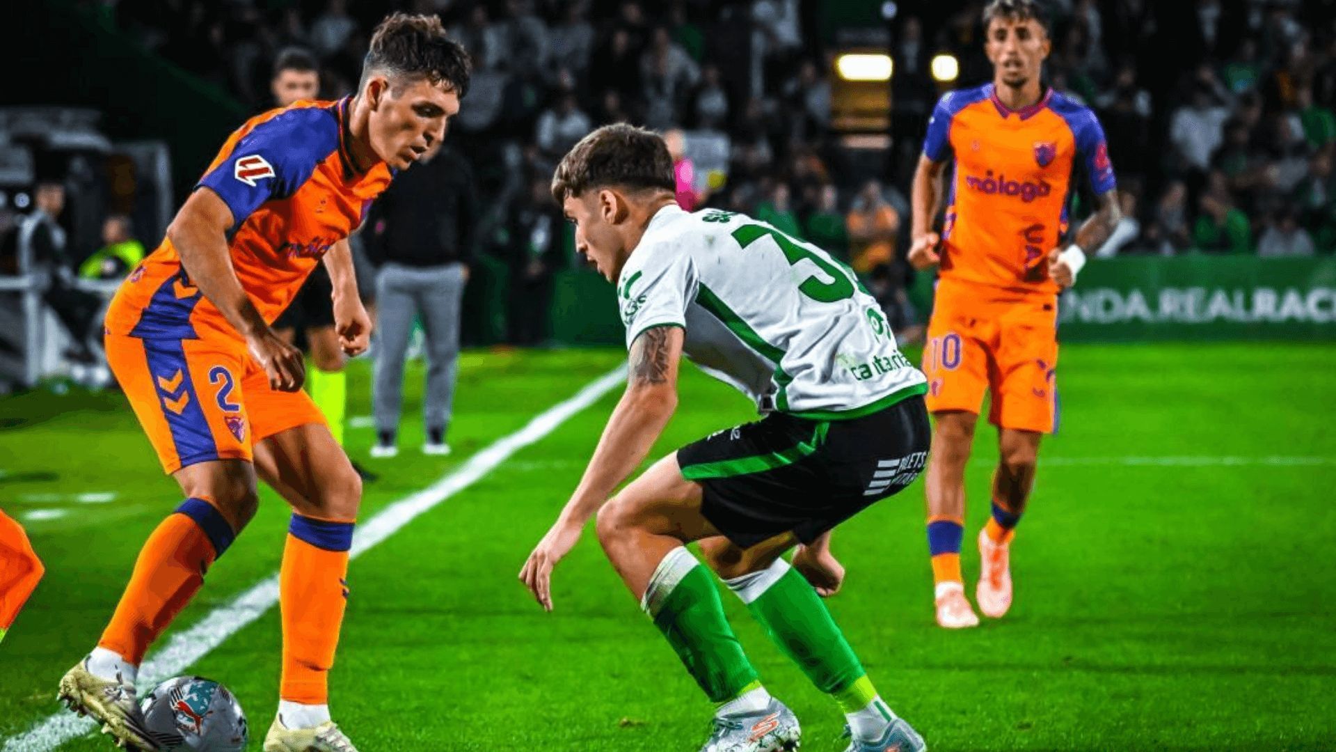  Jokin Gabilondo, en un partido con el Málaga.