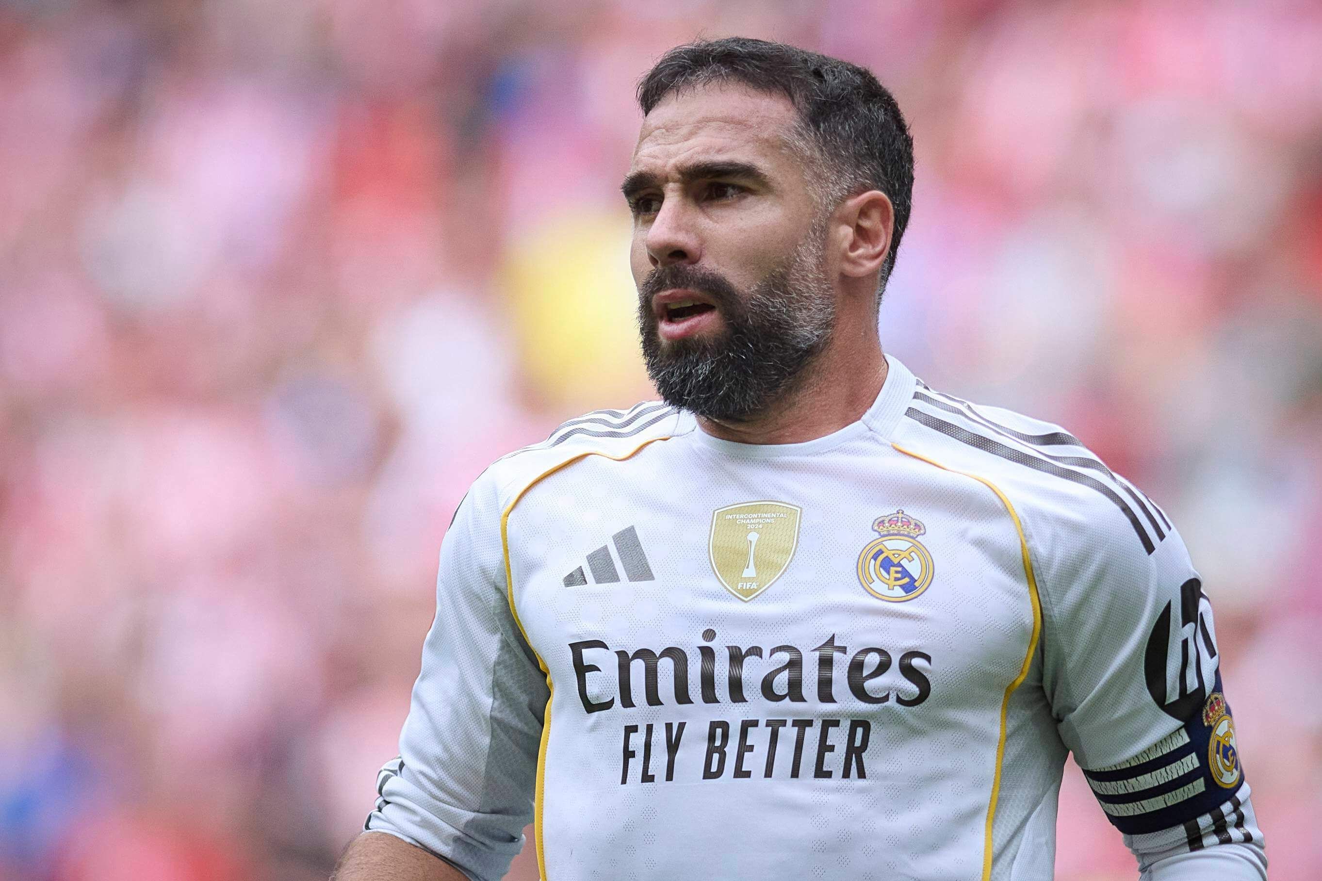  Dani Carvajal, en el derbi madrileño.