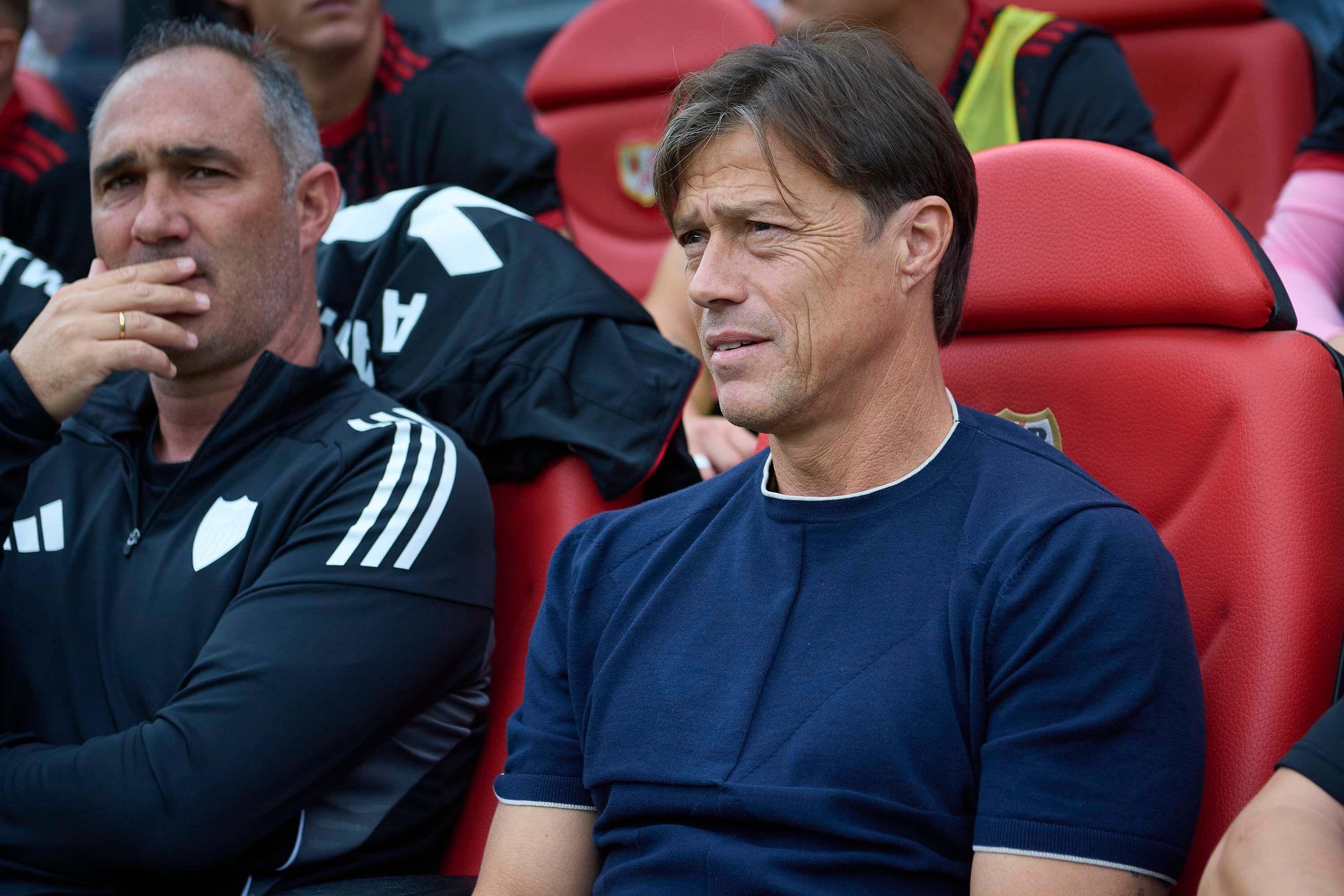  Matías Almeyda, en el Rayo-Sevilla.