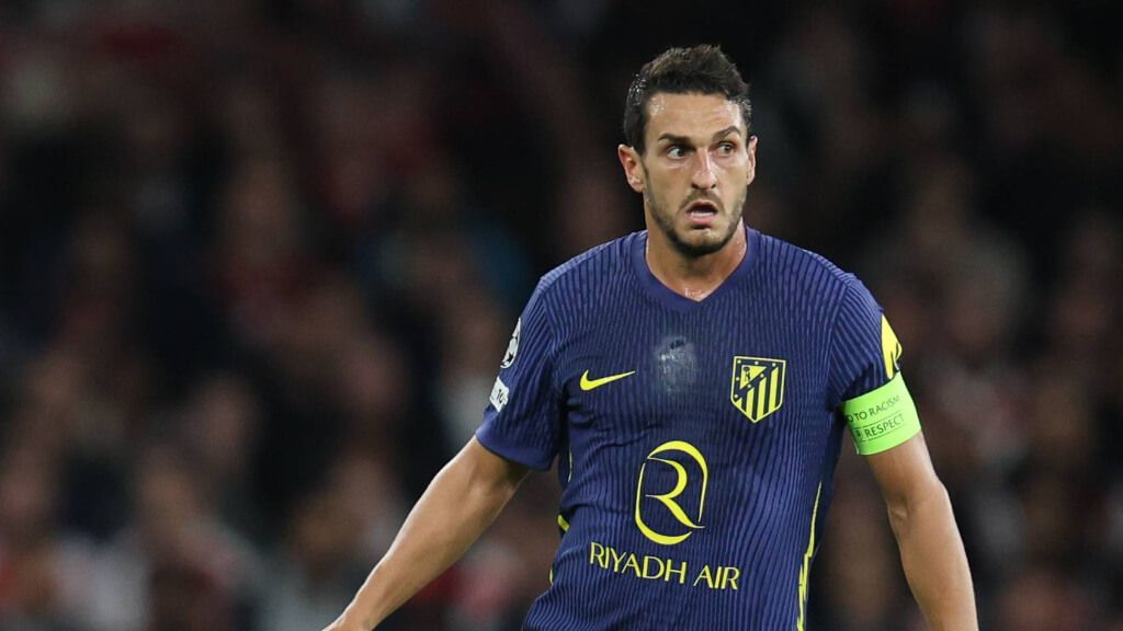 Koke durante el partido contra el Arsenal (Fuente: Cordon Press)