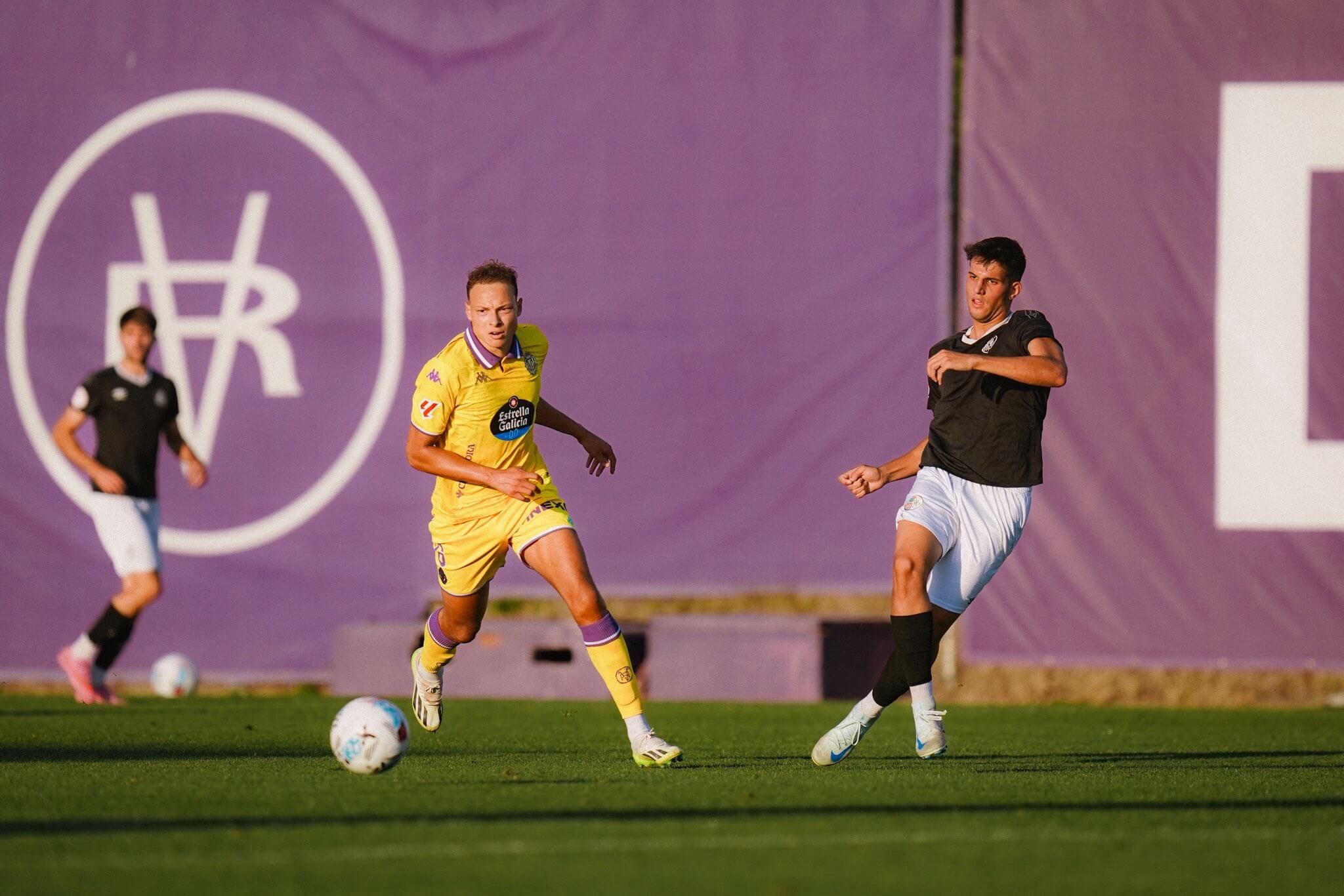 Lachuer, en el amistoso en los Anexos.