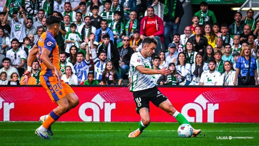  Lance del Racing-Málaga en El Sardinero.