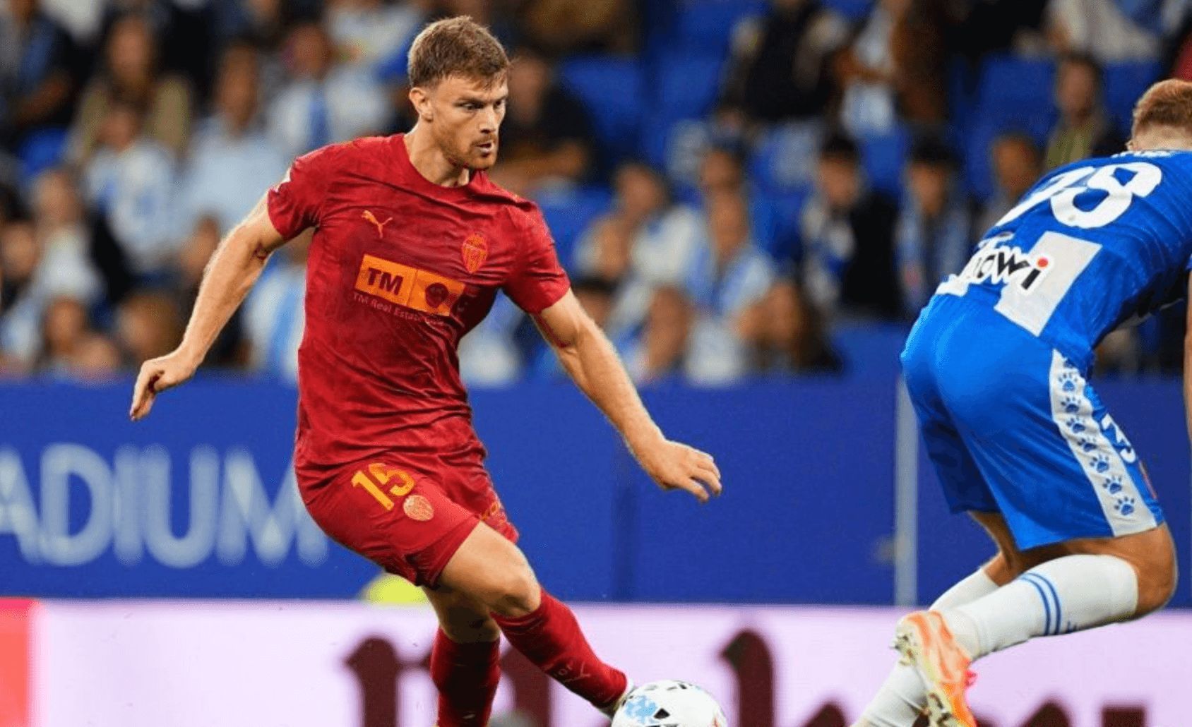  Lucas Beltrán ante el Espanyol