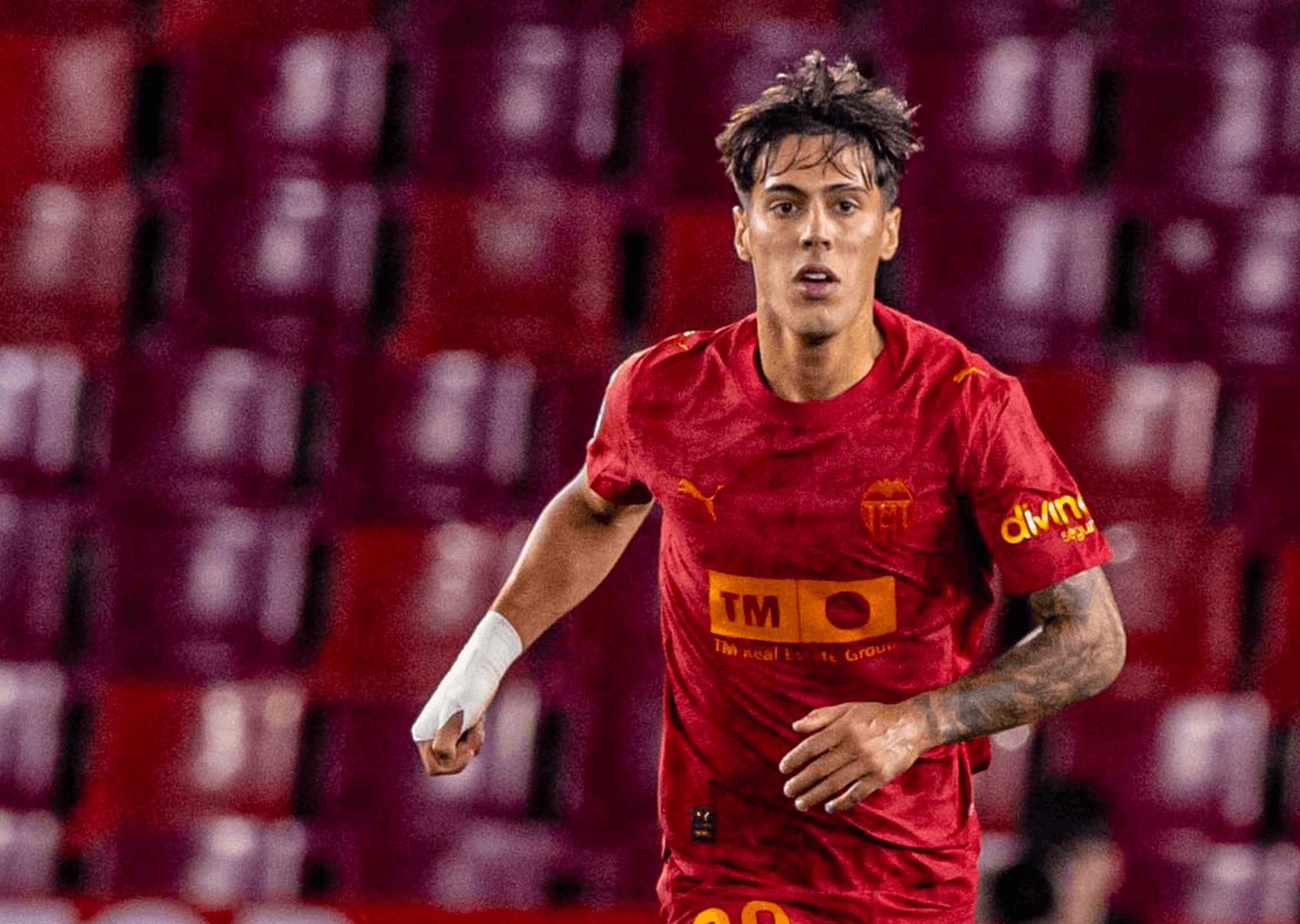 Lucas Núñez debuta con el Valencia CF