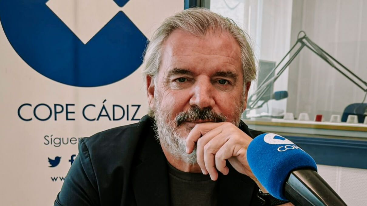 Manuel Vizcaíno concede una entrevista en COPE Cádiz.