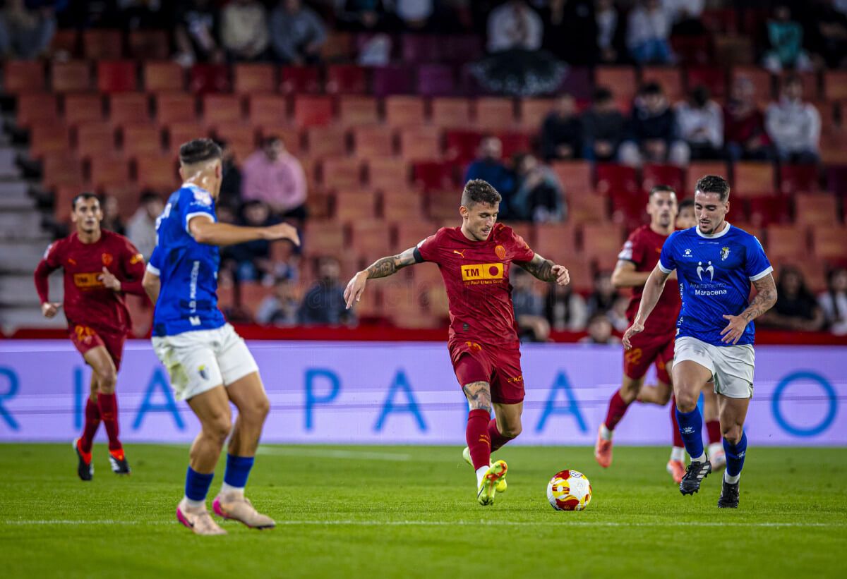  Dani Raba en el Maracena - Valencia CF