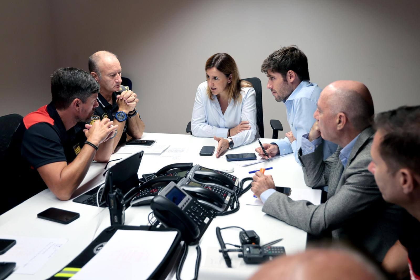 Maria José Catalá reunida con el CECOPA ha hablado del Valencia-Oviedo