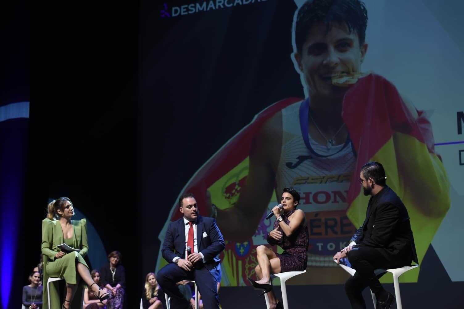 María Pérez, en la III Gala Desmarcadas 2025.