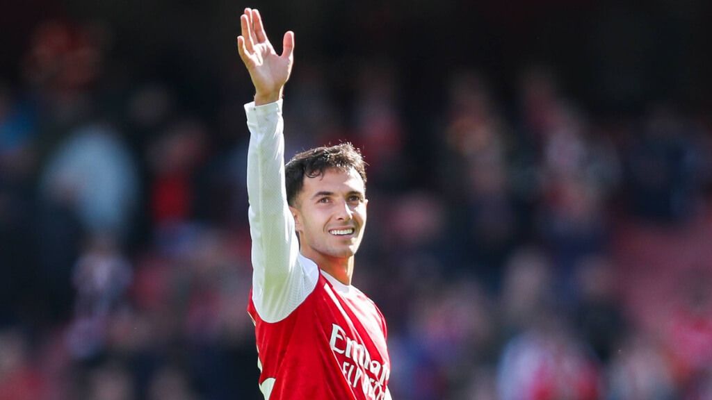 Martín Zubimendi en un partido con el Arsenal (Cordon Press)