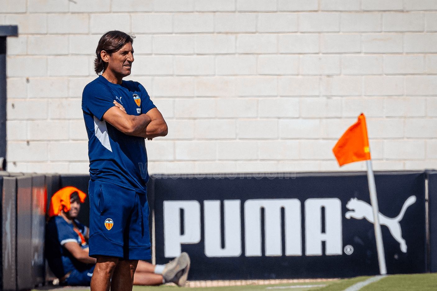 Miguel Ángel Angulo, técnico del VCF Mestalla (Foto_Valencia CF)