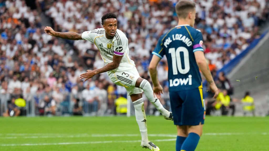 El gol de Éder Militao contra el Espanyol (Fuente: Cordon Press)