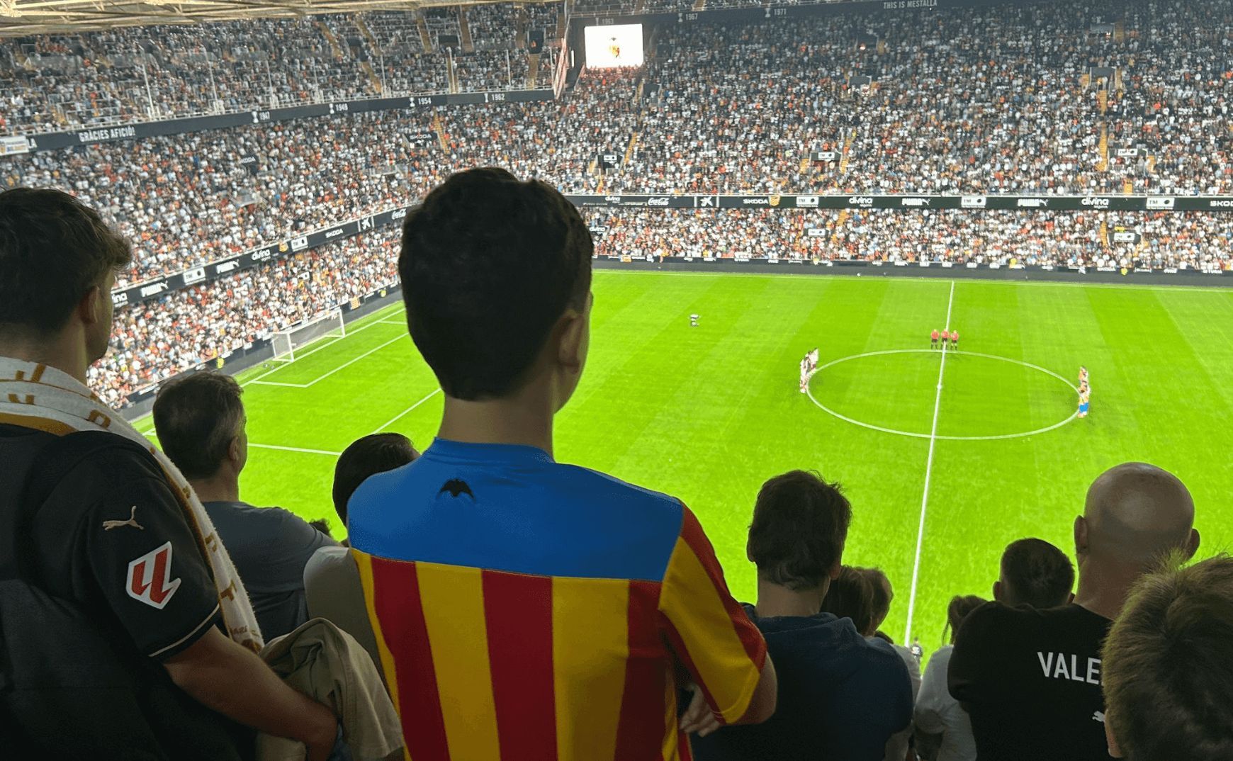  Minuto de silencio en Mestalla