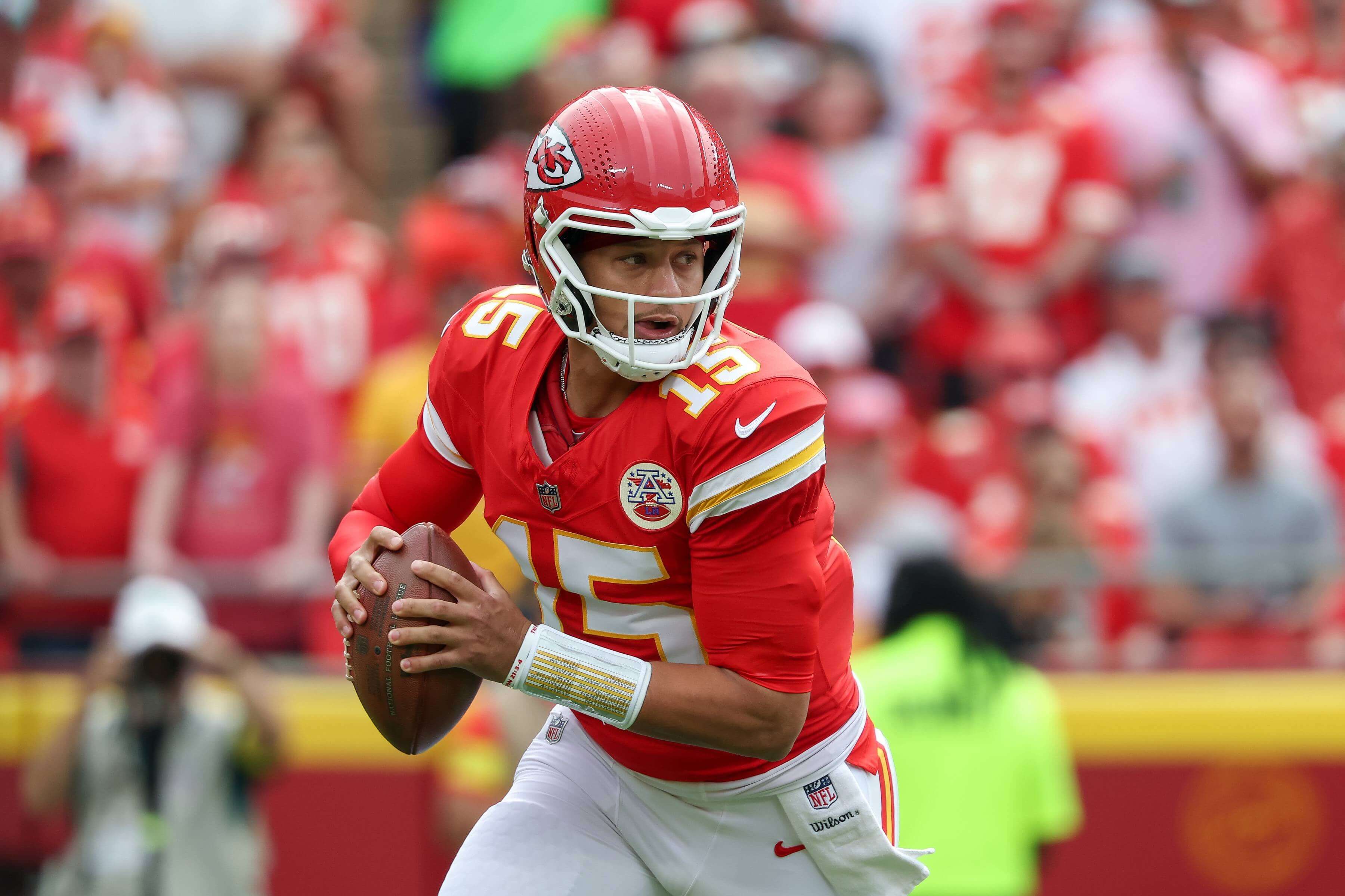 Patrick Mahomes, quarterback de los Kansas City Chiefs