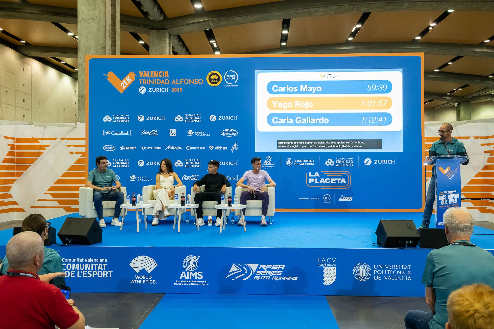 Peligran los récords de España en el Medio Maratón Valencia