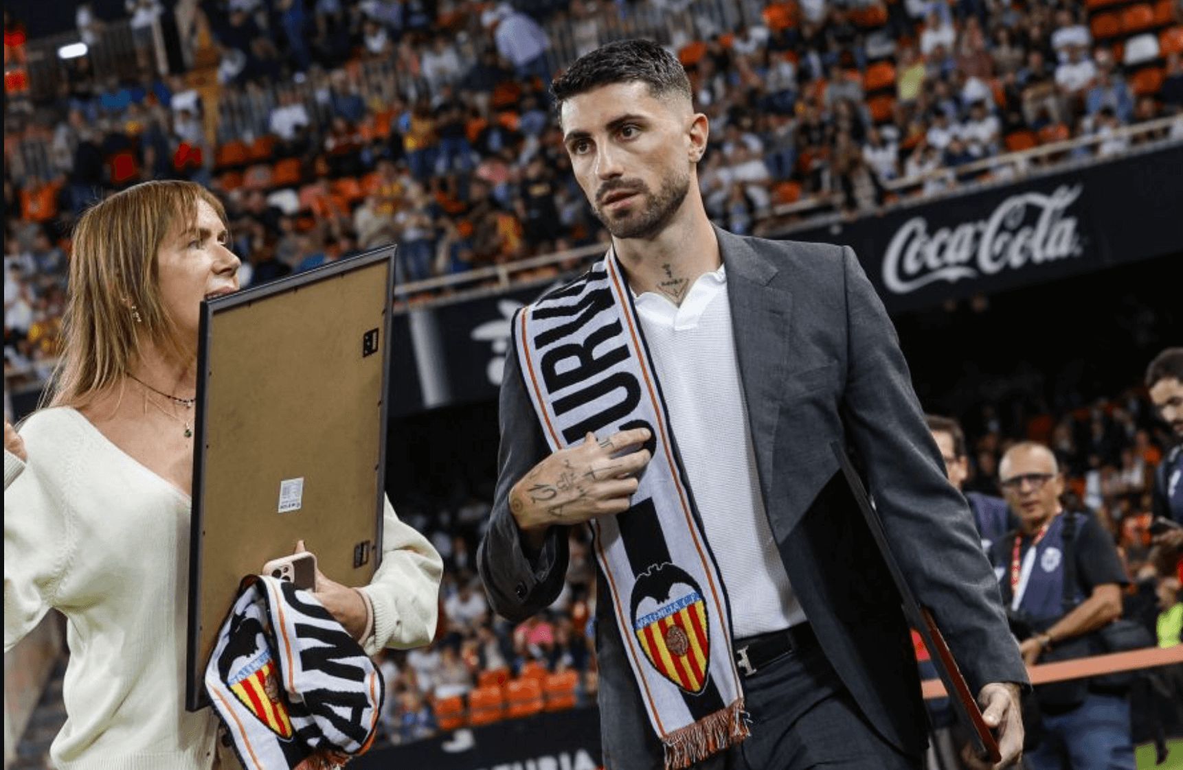 Piccini en Mestalla