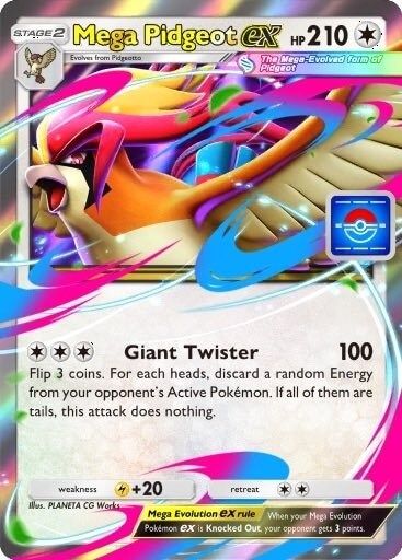 La megaevolución de Pidgeot es una de las iniciales en el primer pack con la mecánica en Pokémon