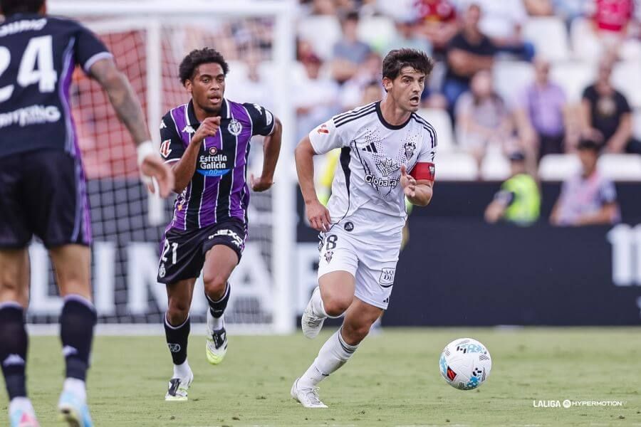 Ponceau, ante el Albacete.