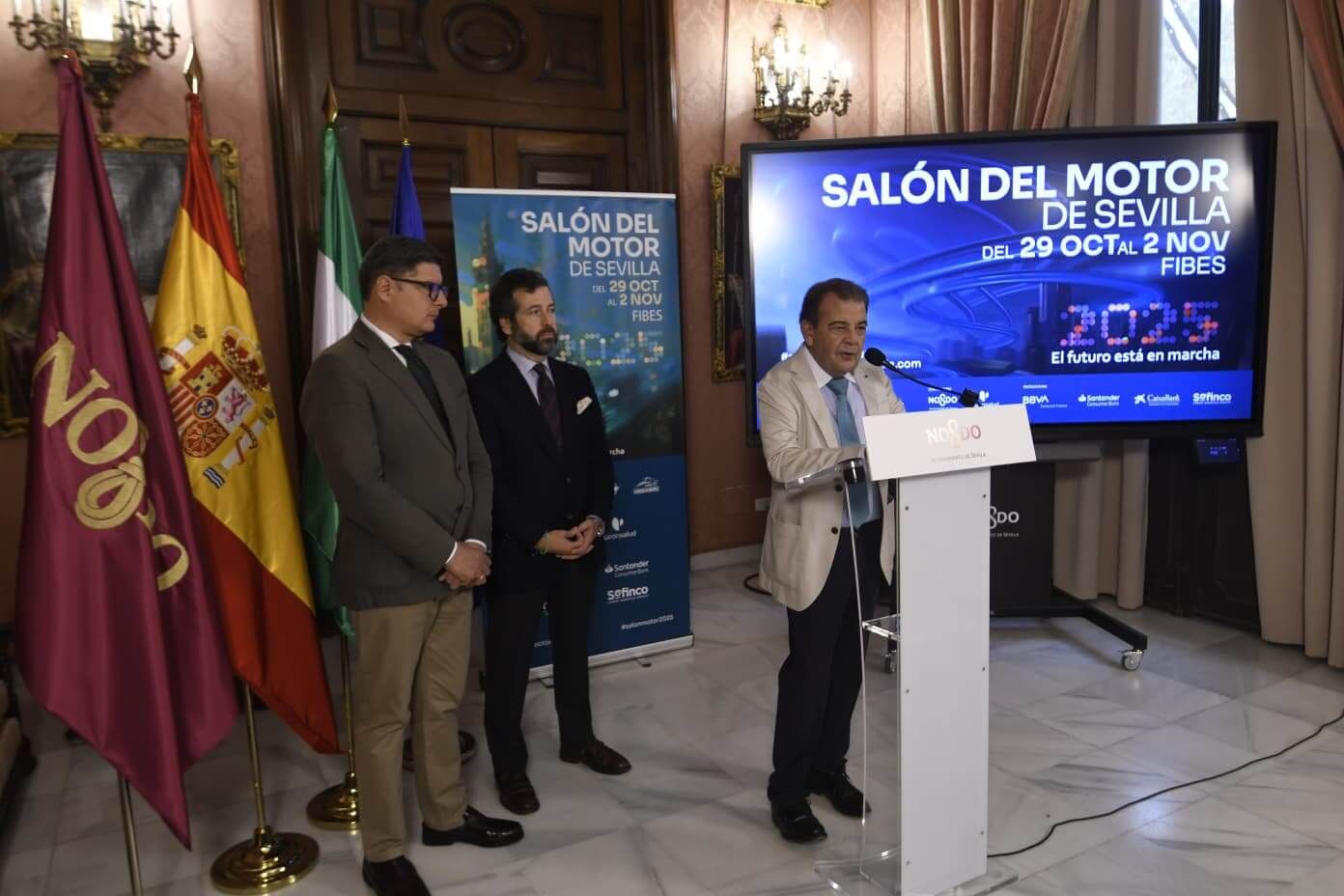  Presentación del Salón del Motor de Sevilla 2025.