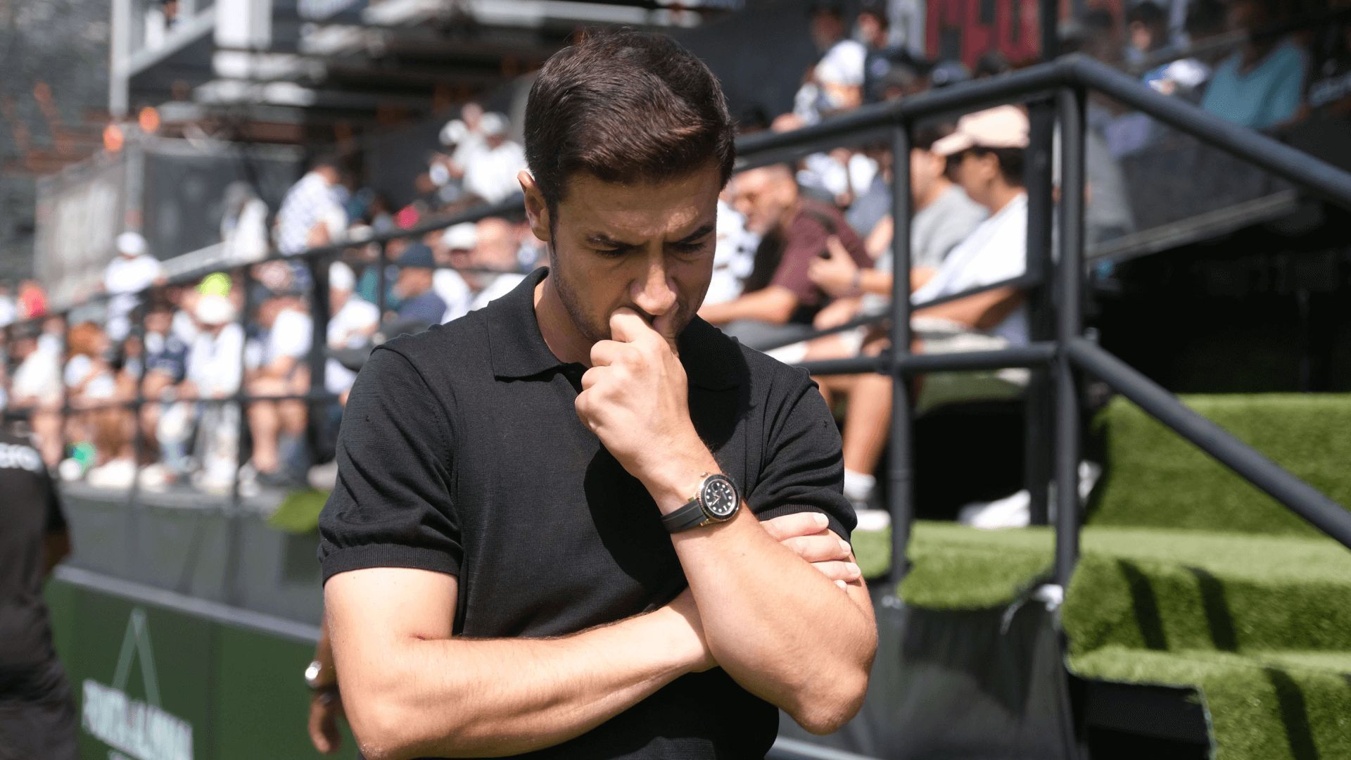 Gabi Fernández, en el Ceuta-Zaragoza.