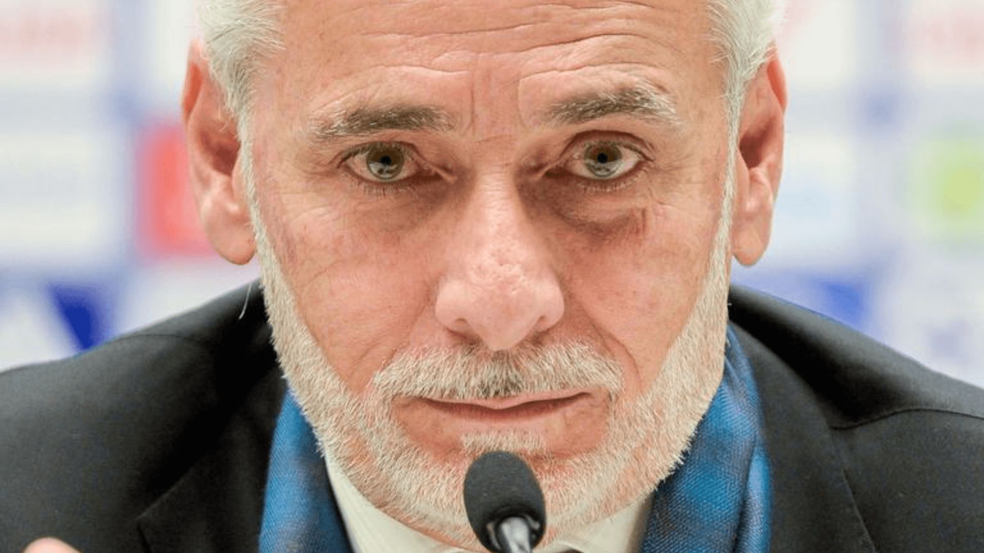 Jesús Martínez, en sala de prensa.