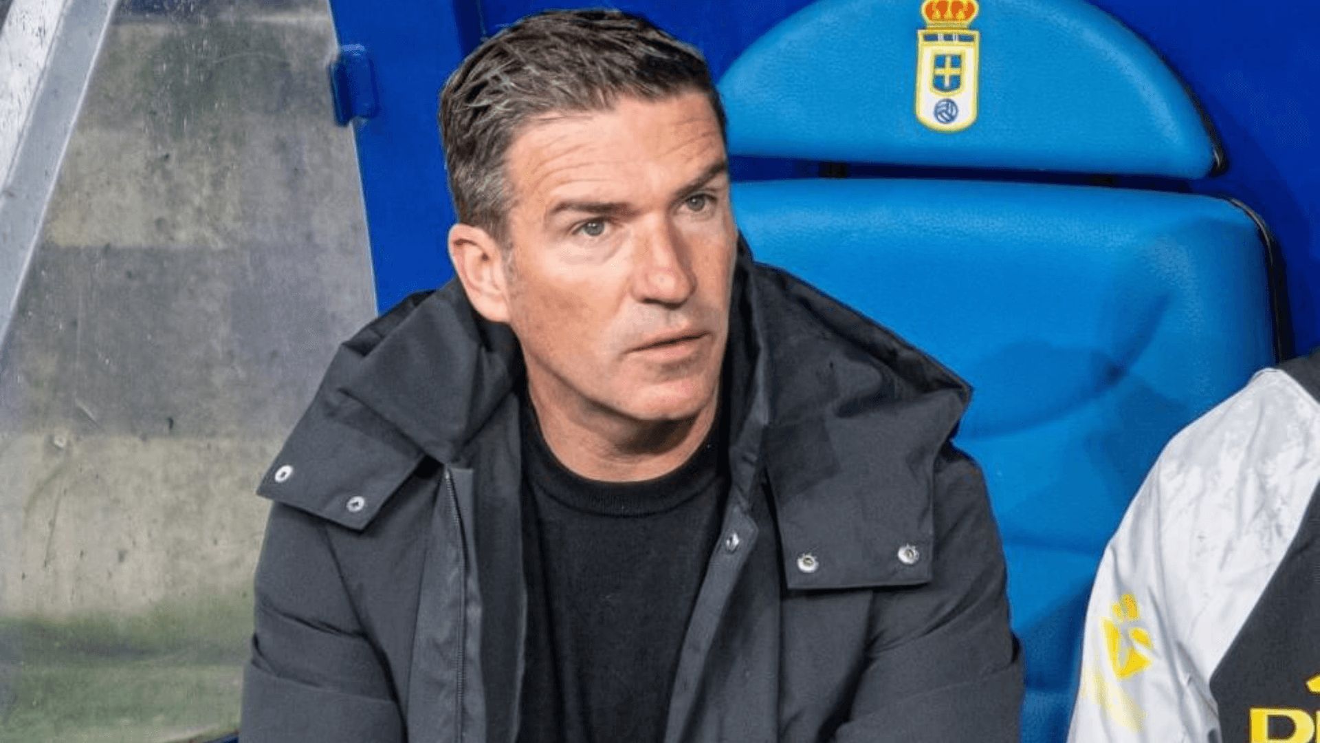 Luis Carrión, en su anterior etapa en el Real Oviedo.