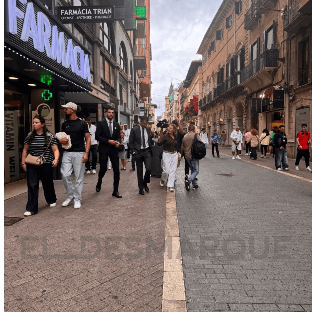  Rafa Mir sale del despacho de su abogado Jaime Campaner hoy