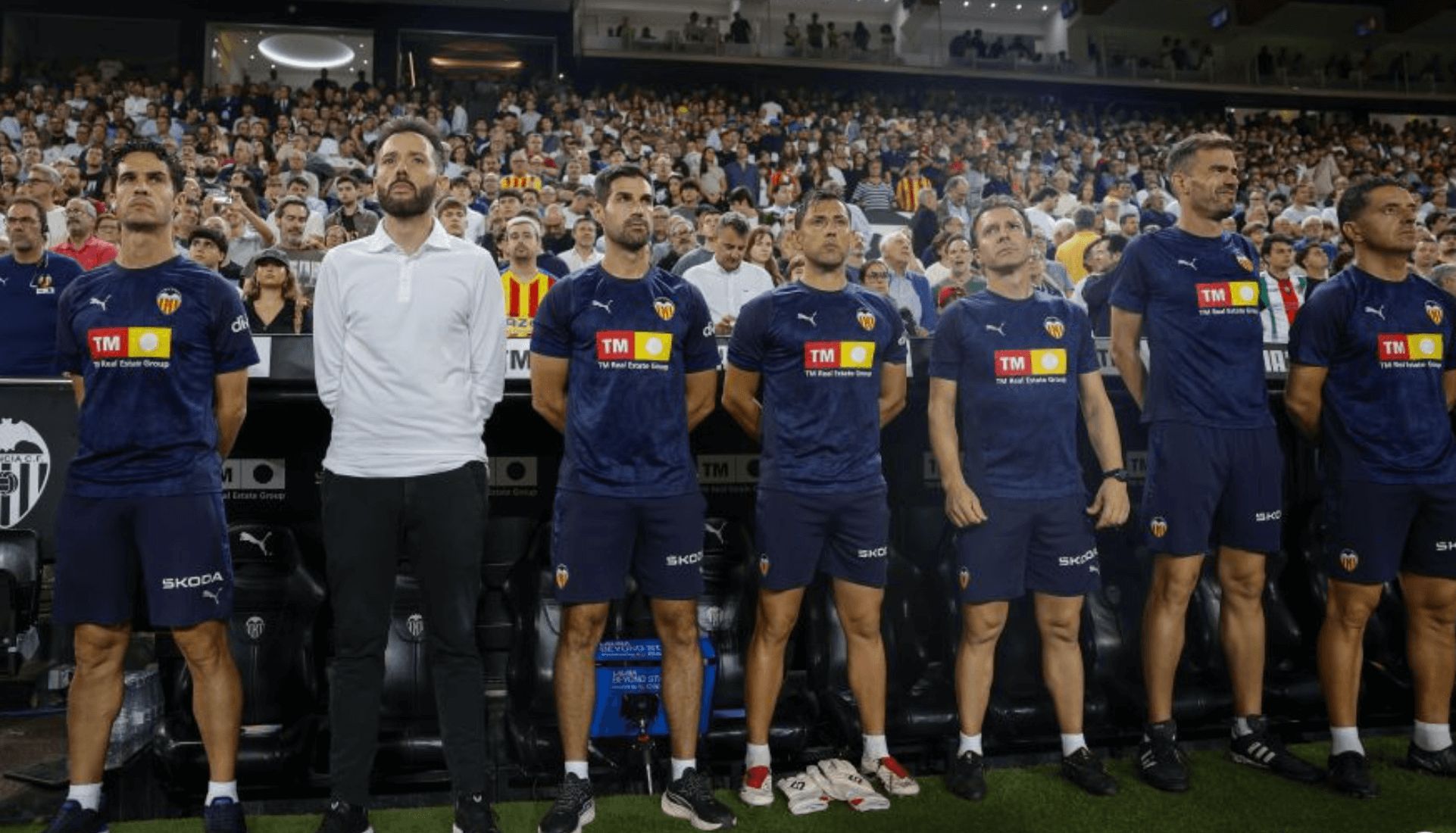  Recuerdo a la DANA en Mestalla