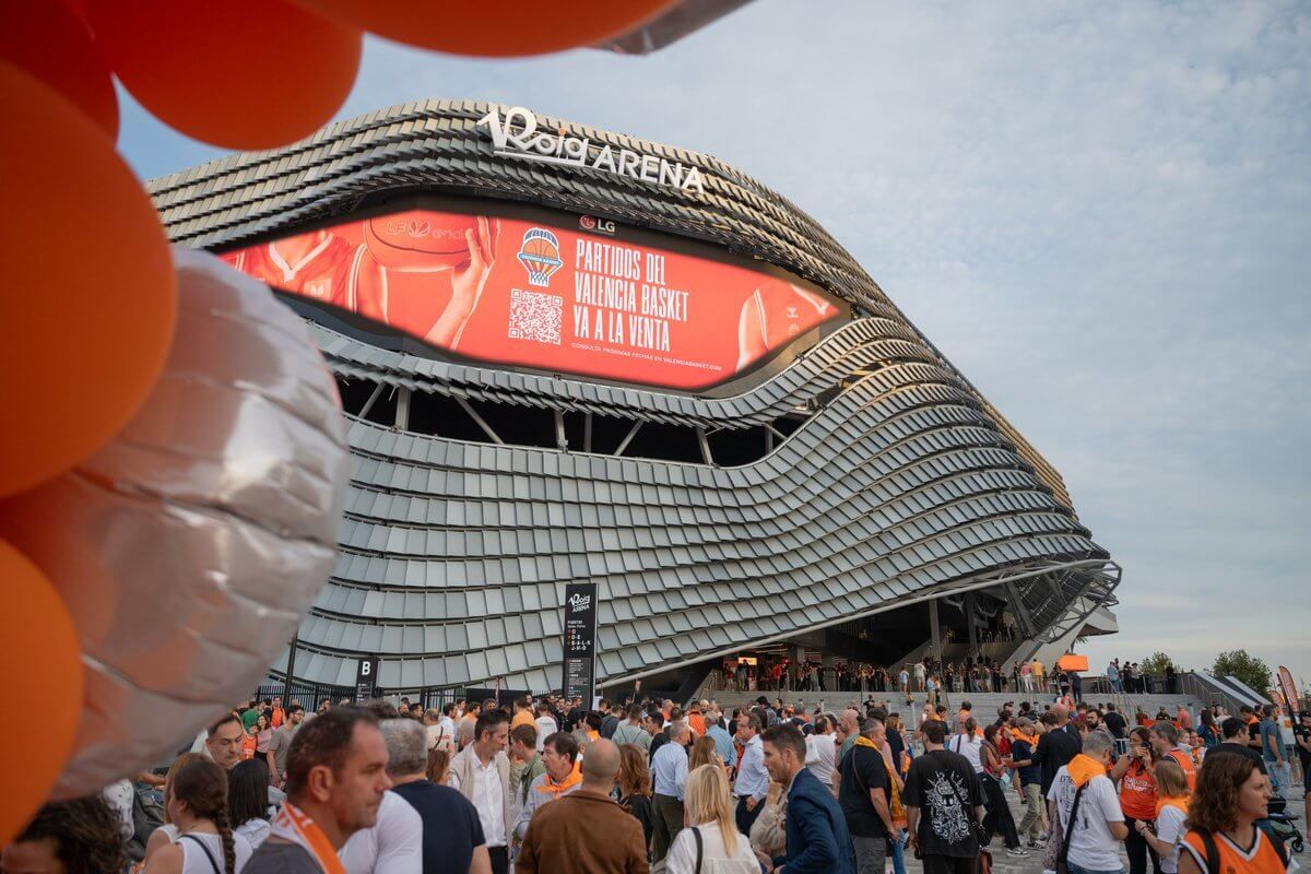 Roig Arena, sede del duelo de Valencia Basket
