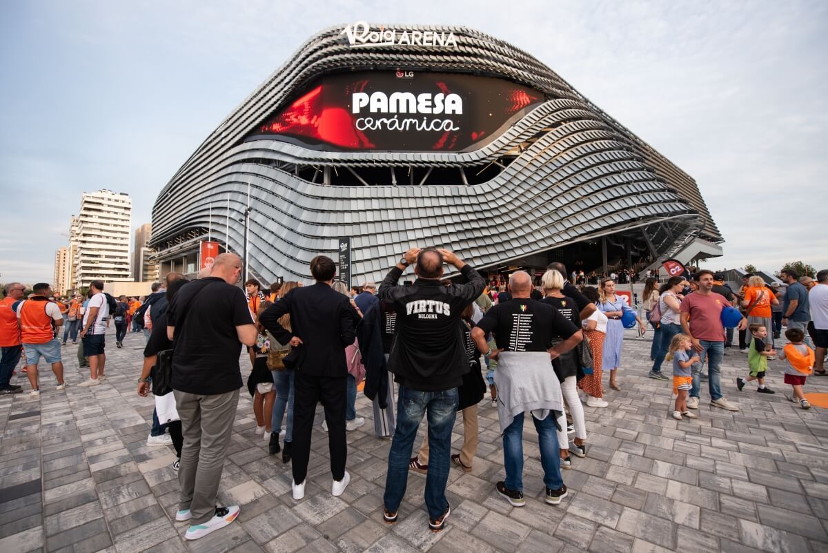  Roig Arena listo para el Valencia Basket - Hapoel Tel Aviv