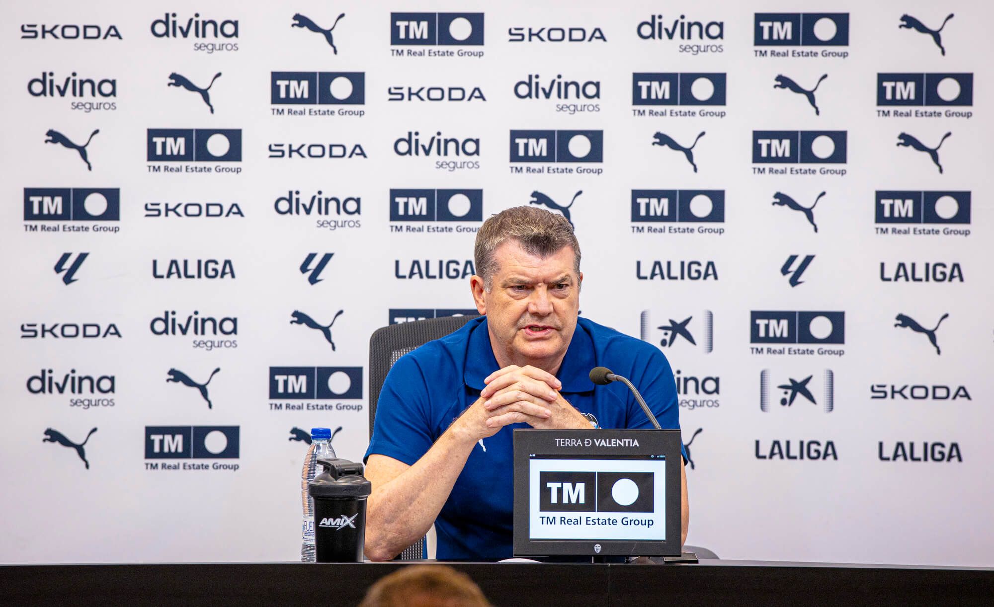  Ron Gourlay en rueda de prensa