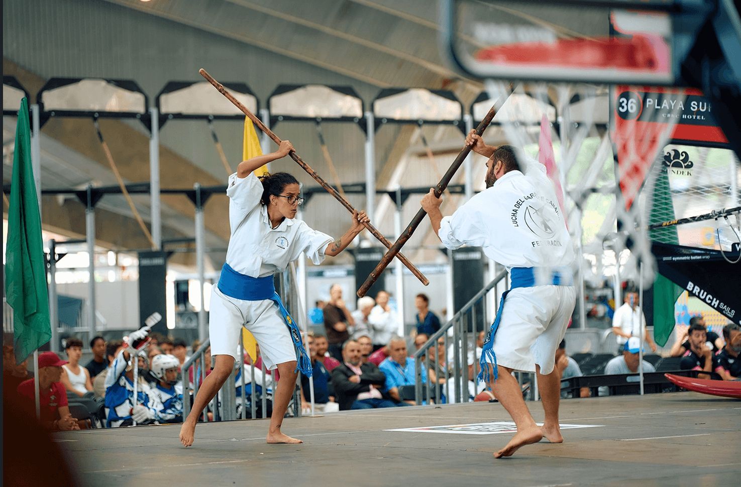 Uno de los muchos deportes practicados durante ExpoDeca 2025.