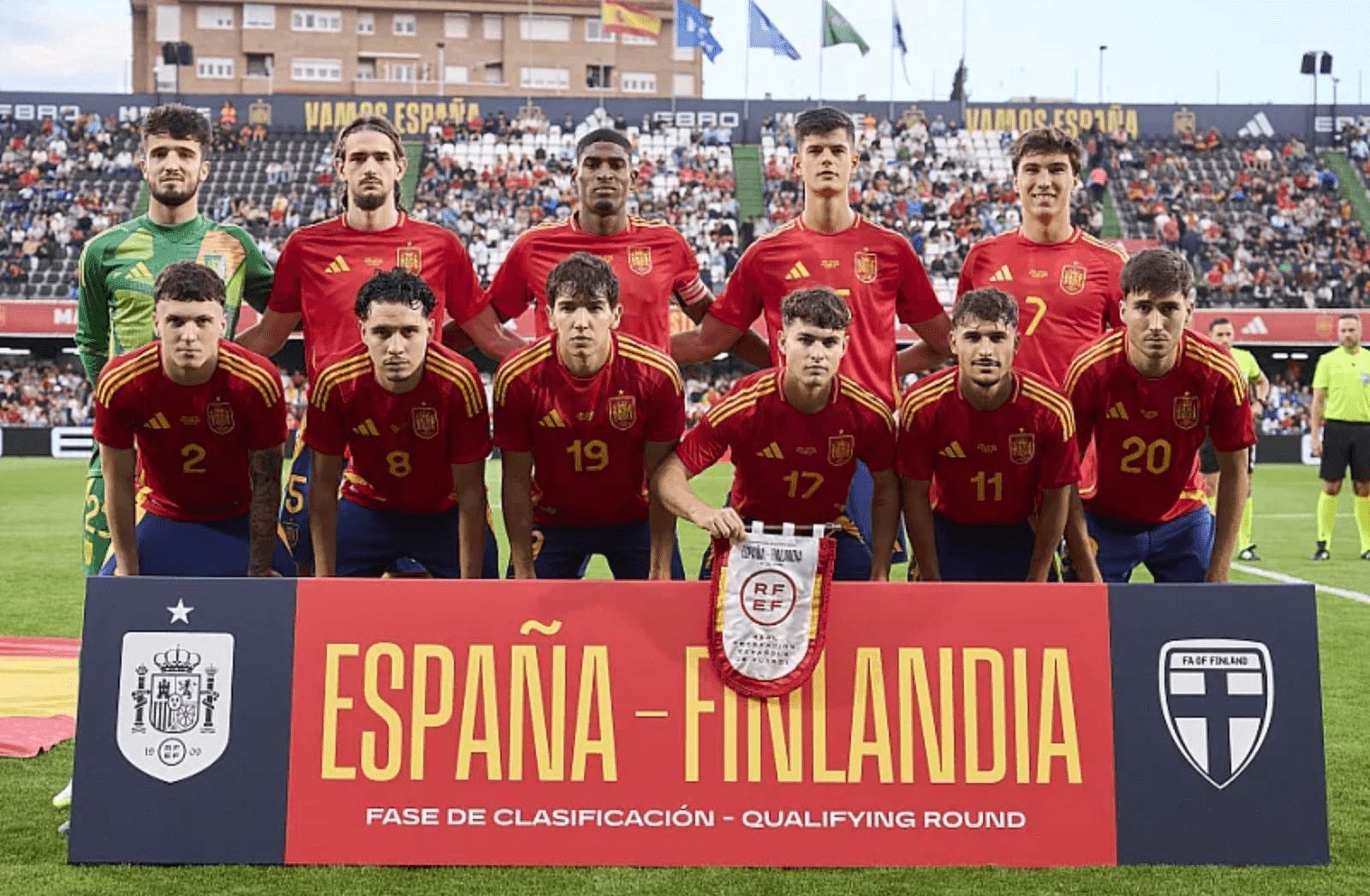  Javi Guerra y Diego López apoyaron a la Selección sub 21 en Castellón