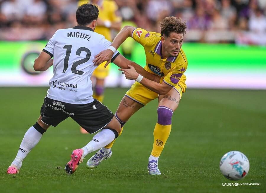 Sergi Canós Tenes ante el Burgos