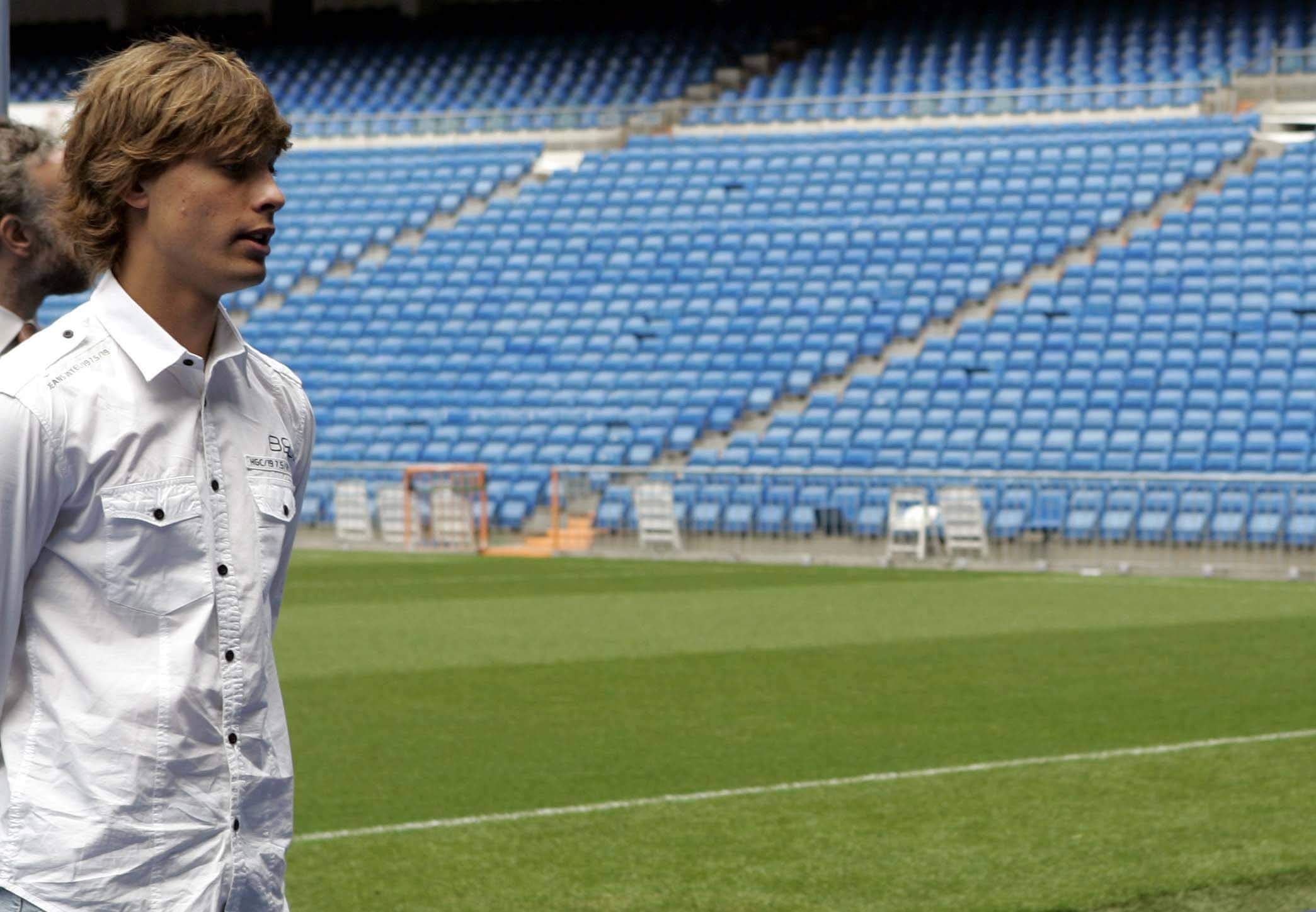  Sergio Canales en su presentación con el Real Madrid