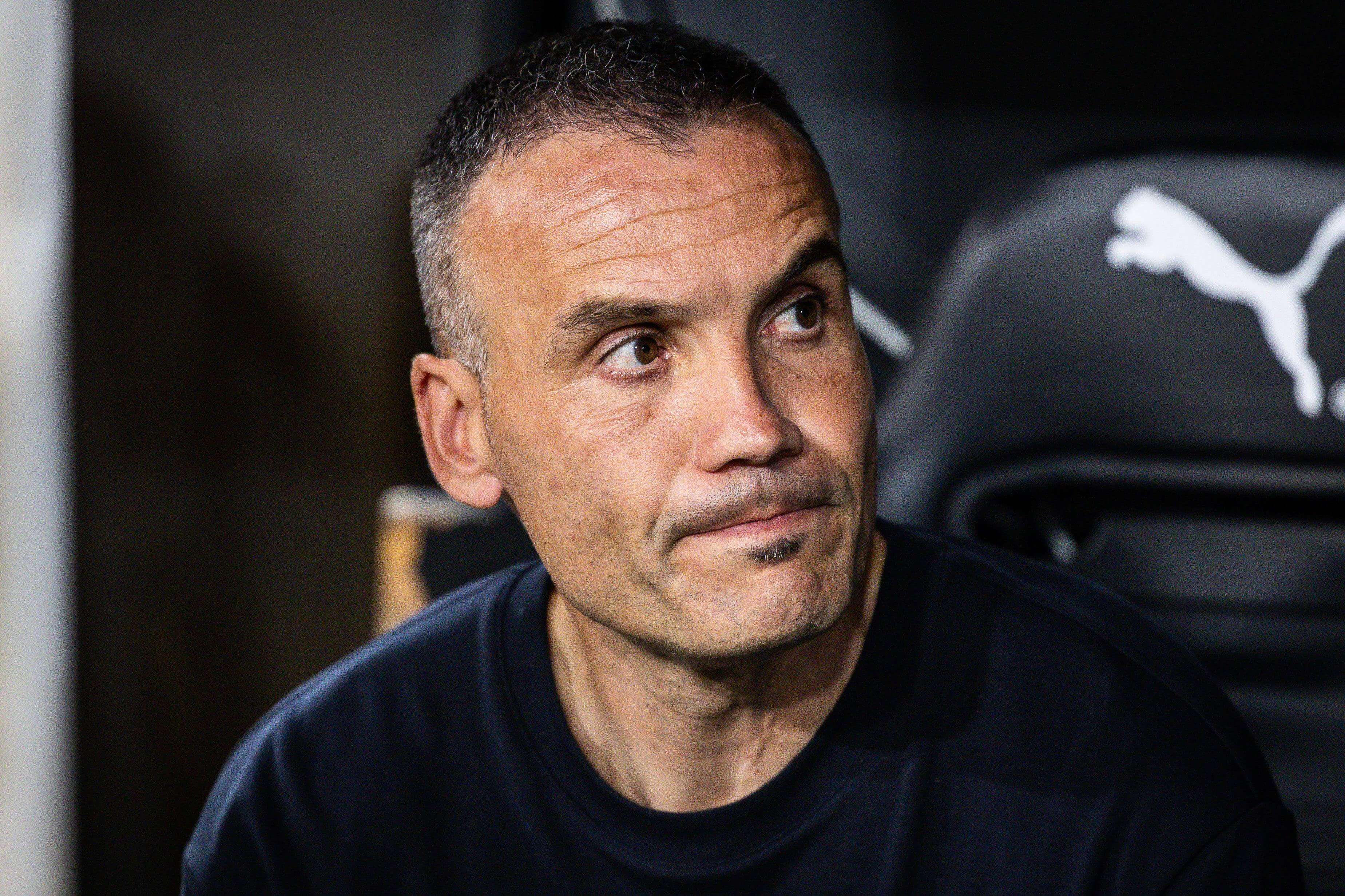 Sergio Francisco, en un partido de la Real Sociedad.