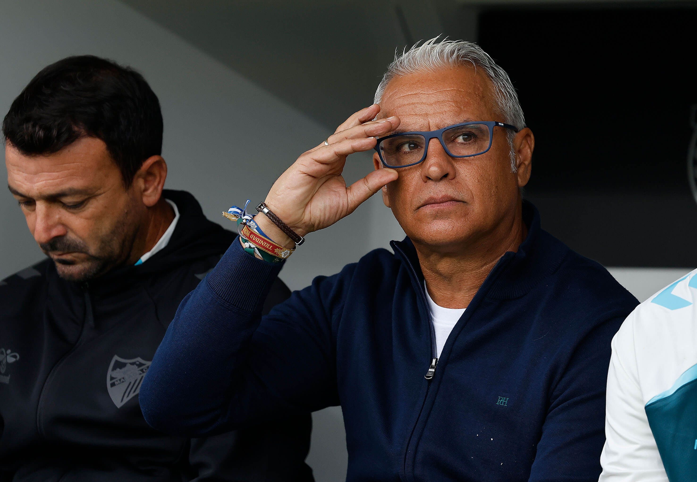 Sergio Pellicer, durante un partido del Málaga.