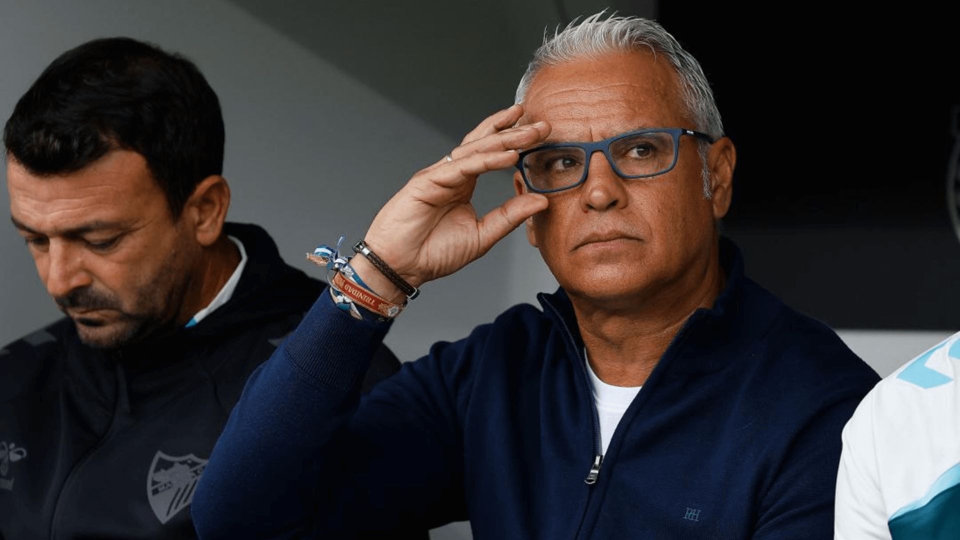  Sergio Pellicer, en el partido del Málaga.