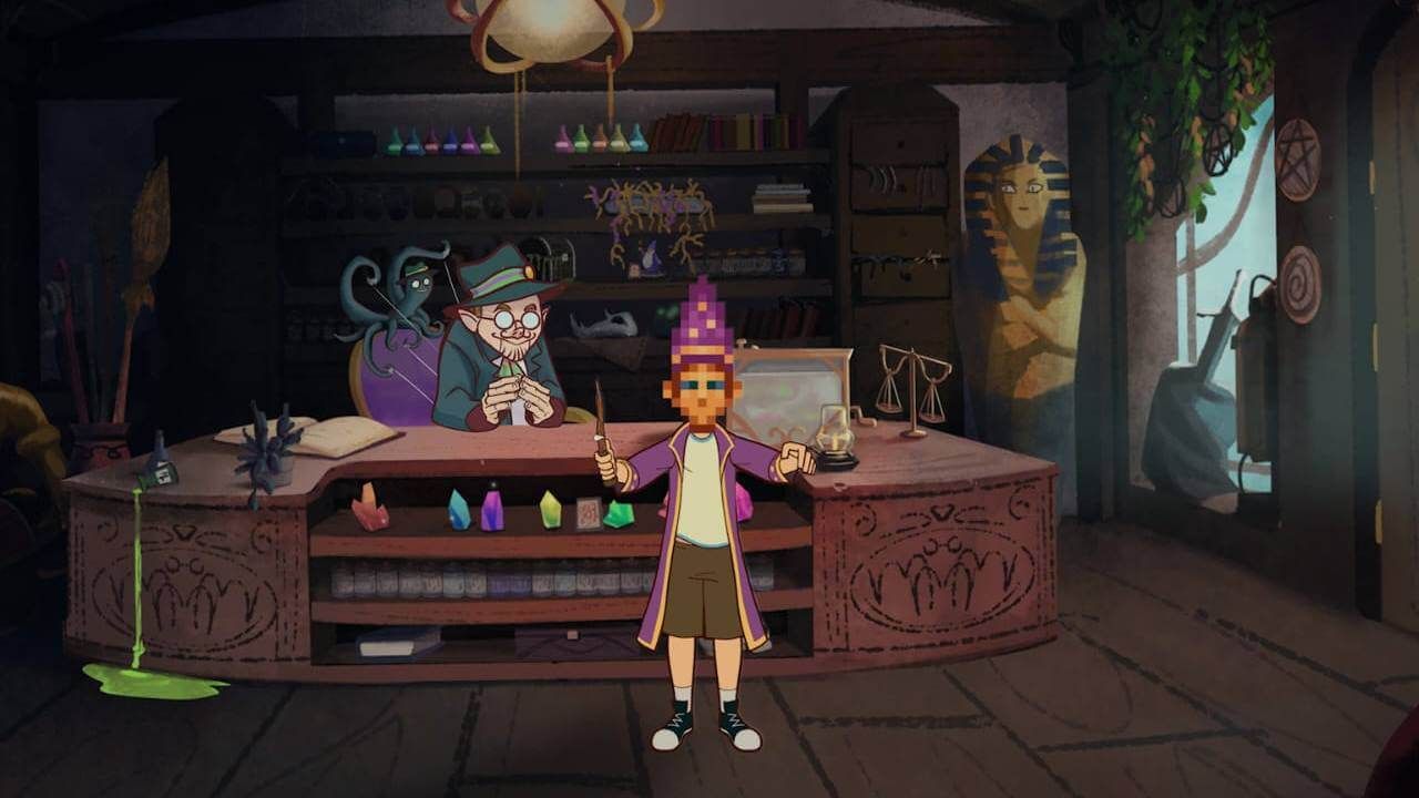 El inevitable guiño al Simon the Sorcerer original